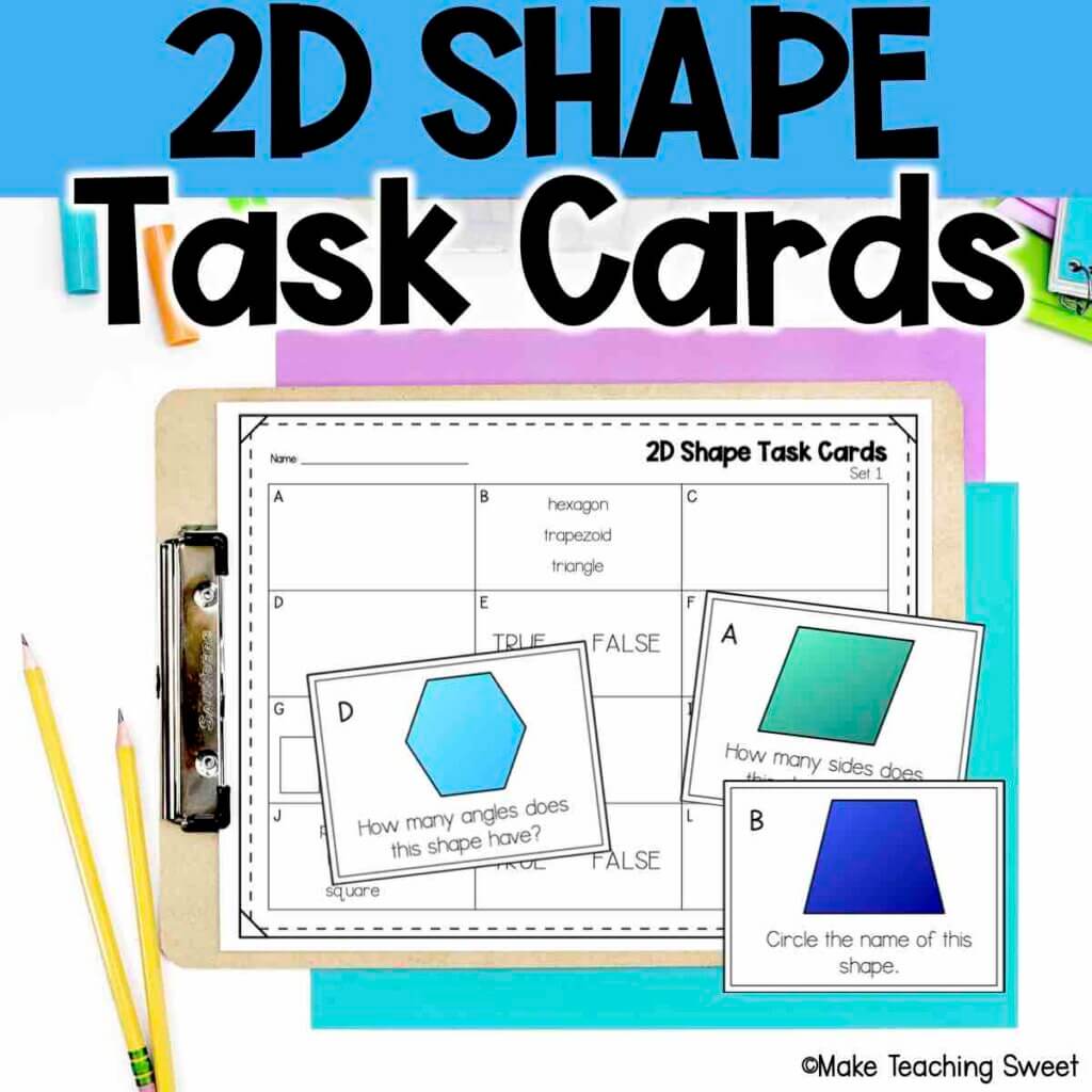 2D shapes and attributes